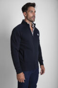 SUDADERA CREMALLERA AZUL MARINO - Imagen 3