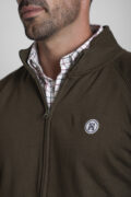 SUDADERA CREMALLERA VERDE CAZA - Imagen 4