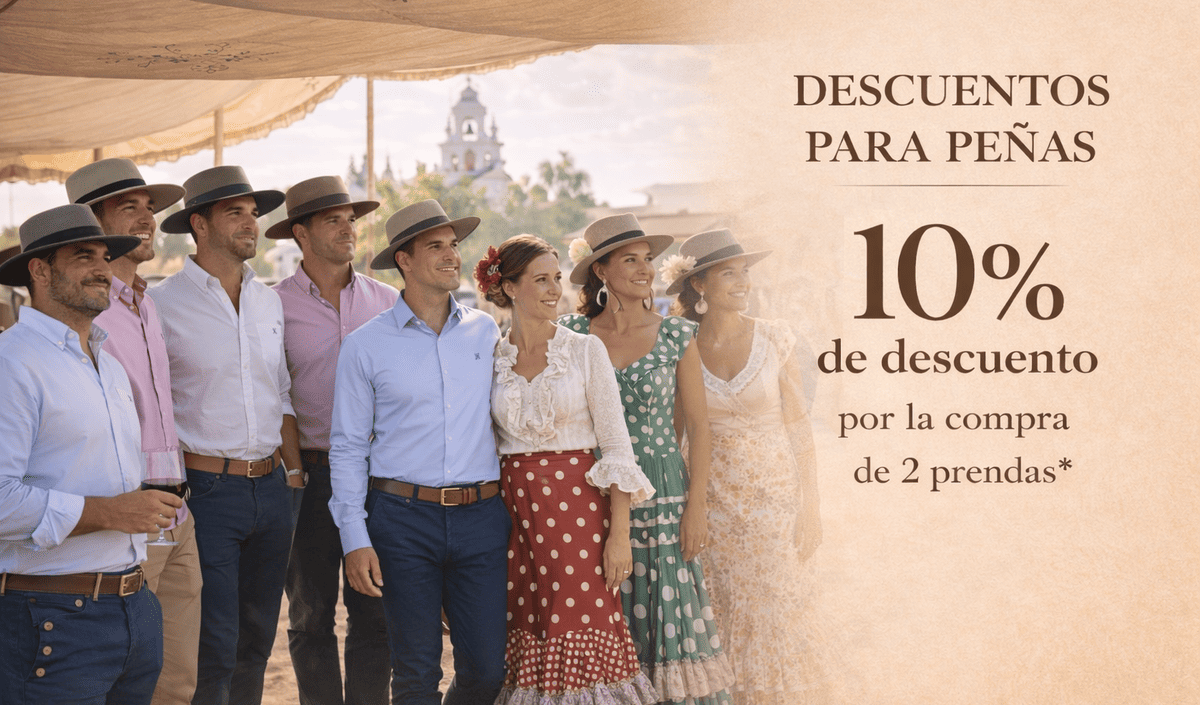 ropa rociera hombre